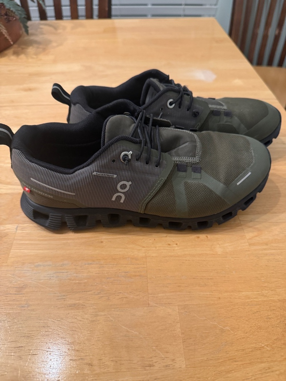On Cloudventure Women's Olive Green Trail Running Shoes